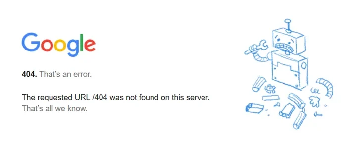 خطای 404