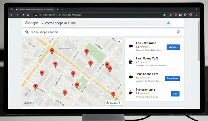 سئو محلی و نمایش کسب‌وکارها در نتایج نزدیک گوگل