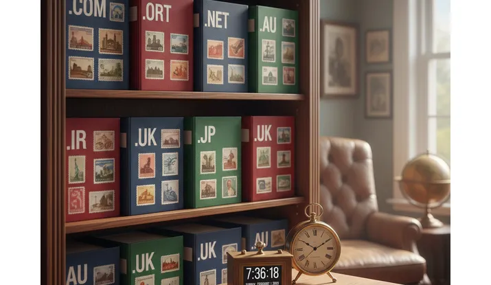 انواع پسوند دامنه