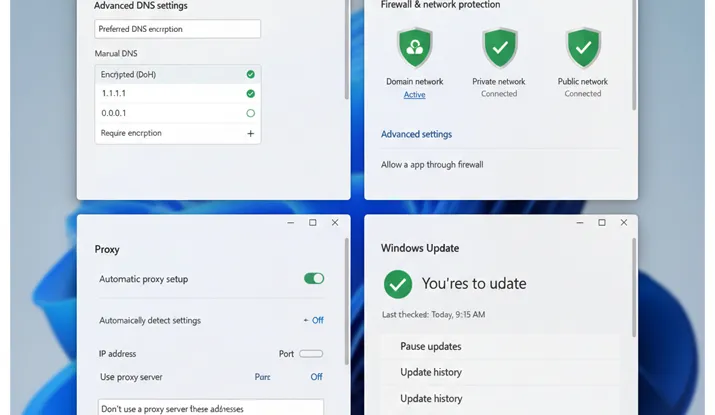 باز نشدن سایت در ویندوز